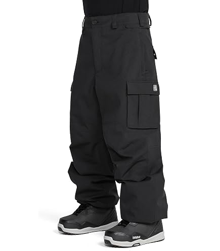 Amazon.com: Volcom mens Klocker Tight Fit Snowboard Pants, Dark